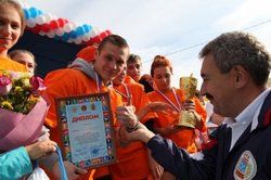 Город Чебоксары стал первым городом в России, готовым к труду и обороне Город Чебоксары стал первым городом в России, готовым к труду и обороне