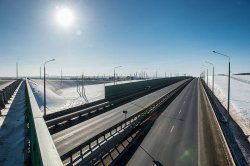 В России открыли дорогу европейского качества В России открыли дорогу европейского качества