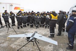 Экологический мониторинг в АО «Самотлорнефтегаз» осуществляют беспилотники Экологический мониторинг в АО «Самотлорнефтегаз» осуществляют беспилотники