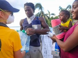 Спасательная операция для пострадавших от извержения вулкана успешно завершена (Сент-Винсент и Гренадины)