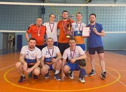 Команда энергетиков взяла золото на городском чемпионате по волейболу