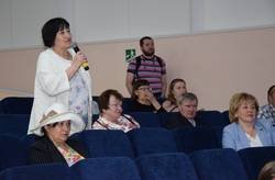 На встрече с жителями Высокого На встрече с жителями Высокого