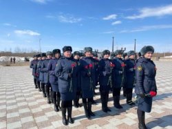 Впервые на параде Победы в Салехарде личный состав УФСИН России по Ямало-Ненецкому автономному округу впервые прошёл торжественным маршем в составе па Впервые на параде Победы в Салехарде личный состав УФСИН России по Ямало-Ненецкому автономному округу впервые прошёл торжественным маршем в составе па