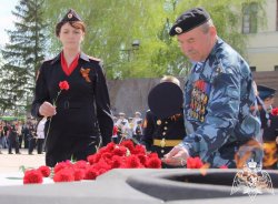 Росгвардейцы приняли участие в патриотической акции «Парад Победителей» в Тюмени Росгвардейцы приняли участие в патриотической акции «Парад Победителей» в Тюмени