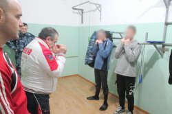 В СИЗО-1 г. Симферополя для несовершеннолетних провели мастер-класс по боксу В СИЗО-1 г. Симферополя для несовершеннолетних провели мастер-класс по боксу