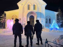 Росгвардия осуществляет охрану общественного порядка в период проведения Крещенских Богослужений на Ямале Росгвардия осуществляет охрану общественного порядка в период проведения Крещенских Богослужений на Ямале