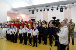 Росгвардия приняла участие в открытии первичных отделений Российского движения детей и молодёжи "Движение первых" на Ямале (Фото) Росгвардия приняла участие в открытии первичных отделений Российского движения детей и молодёжи "Движение первых" на Ямале (Фото)