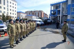 В Росгвардии состоялись мероприятия, приуроченные к переходу на летний период несения службы на Ямале В Росгвардии состоялись мероприятия, приуроченные к переходу на летний период несения службы на Ямале