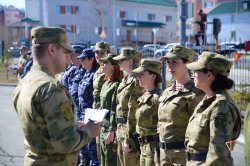 В Росгвардии состоялись мероприятия, приуроченные к переходу на летний период несения службы на Ямале В Росгвардии состоялись мероприятия, приуроченные к переходу на летний период несения службы на Ямале