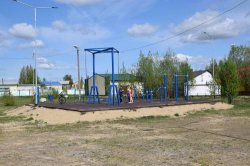 В Высоком реализуется первый этап благоустройства площади В Высоком реализуется первый этап благоустройства площади