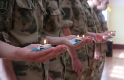 Память погибших боевых товарищей почтили росгвардейцы в Тюмени Память погибших боевых товарищей почтили росгвардейцы в Тюмени