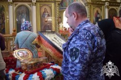 Росгвардейцы присоединились к Всероссийскому молебну о победе в Дагестане Росгвардейцы присоединились к Всероссийскому молебну о победе в Дагестане