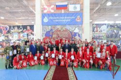В Росгвардии наградили победителей чемпионата по самбо и боевому самбо на Кубок Героя России генерал-полковника Анатолия Романова В Росгвардии наградили победителей чемпионата по самбо и боевому самбо на Кубок Героя России генерал-полковника Анатолия Романова