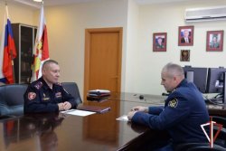 Начальник Управления Росгвардии по ХМАО – Югре провел рабочую встречу с новым руководителем УФСИН Начальник Управления Росгвардии по ХМАО – Югре провел рабочую встречу с новым руководителем УФСИН