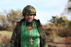 Священнослужитель посетил с духовной миссией подразделения Росгвардии в ДНР Священнослужитель посетил с духовной миссией подразделения Росгвардии в ДНР