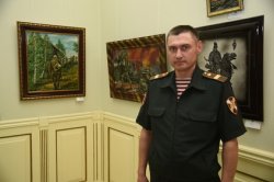 Выставка работ художника из Росгвардии открылась в Грозном Выставка работ художника из Росгвардии открылась в Грозном