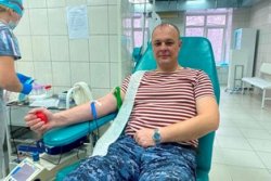 Росгвардейцы в Томске приняли участие в донорской акции «От сердца к сердцу» Росгвардейцы в Томске приняли участие в донорской акции «От сердца к сердцу»