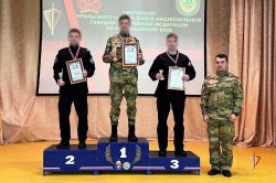 Представители ямальского управления Росгвардии заняли призовые места в окружном чемпионате по рукопашному бою Представители ямальского управления Росгвардии заняли призовые места в окружном чемпионате по рукопашному бою