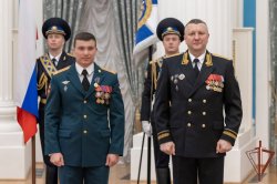 В Кремле вручили государственные и ведомственные награды военнослужащим Росгвардии и сотрудникам ФСО В Кремле вручили государственные и ведомственные награды военнослужащим Росгвардии и сотрудникам ФСО