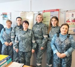 В ЯНАО по достоинству оценили труд женского подразделения Уральского филиала ведомственной охраны Минтранса России В ЯНАО по достоинству оценили труд женского подразделения Уральского филиала ведомственной охраны Минтранса России