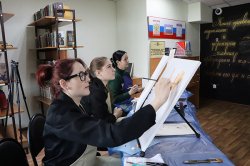 В ИК-22 г. Красноярска для осужденных женщин прошел мастер-класс по живописи В ИК-22 г. Красноярска для осужденных женщин прошел мастер-класс по живописи