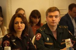 Офицеры Росгвардии приняли участие в круглом столе по вопросам роли СМИ в борьбе с нацизмом Офицеры Росгвардии приняли участие в круглом столе по вопросам роли СМИ в борьбе с нацизмом