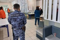 Росгвардия на Ямале обеспечила безопасность проведения выборов Главы Государства Росгвардия на Ямале обеспечила безопасность проведения выборов Главы Государства