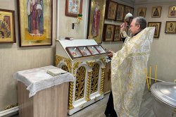 В Красноярске освятили иконы, изготовленные осужденными для отправки в зону СВО В Красноярске освятили иконы, изготовленные осужденными для отправки в зону СВО