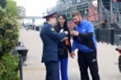 Сотрудники ГУФСИН присоединились к волонтерской акции «Георгиевская ленточка» Сотрудники ГУФСИН присоединились к волонтерской акции «Георгиевская ленточка»