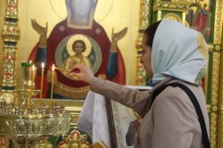 В Грозном в войсковом храме Росгвардии состоялось пасхальное богослужение В Грозном в войсковом храме Росгвардии состоялось пасхальное богослужение