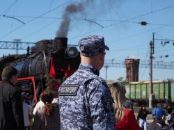 Росгвардейцы обеспечили безопасность прибытия «Поезда Победы» в Оренбург Росгвардейцы обеспечили безопасность прибытия «Поезда Победы» в Оренбург