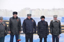 Парадный расчет Росгвардии в столице Ямала принял участие в праздничном марше, посвященном Великой Победе Парадный расчет Росгвардии в столице Ямала принял участие в праздничном марше, посвященном Великой Победе