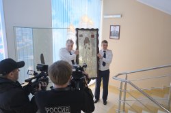 В ГУФСИН России по Красноярскому краю торжественно освятили и установили икону преподобного Пимена Угрешского В ГУФСИН России по Красноярскому краю торжественно освятили и установили икону преподобного Пимена Угрешского