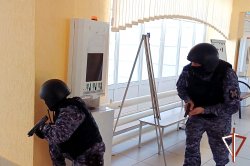 Сотрудники Росгвардии приняли участие во Всероссийских антитеррористических учениях в Зауралье Сотрудники Росгвардии приняли участие во Всероссийских антитеррористических учениях в Зауралье