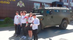 Технику спецназа Росгвардии показали севастопольским школьникам Технику спецназа Росгвардии показали севастопольским школьникам