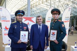 В Музее Победы в Москве наградили росгвардейцев – победителей «Диктанта Победы» В Музее Победы в Москве наградили росгвардейцев – победителей «Диктанта Победы»