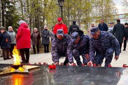 На Ямале росгвардейцы почтили память погибших в годы Великой Отечественной войны На Ямале росгвардейцы почтили память погибших в годы Великой Отечественной войны