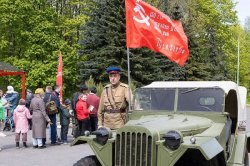 В парке у Музея Победы 22 июня реконструировали будни 1940-х годов В парке у Музея Победы 22 июня реконструировали будни 1940-х годов