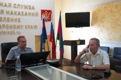 В ГУФСИН России по Краснодарскому краю прошла «прямая линия» с населением В ГУФСИН России по Краснодарскому краю прошла «прямая линия» с населением