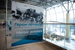 Выставка Музея Победы открылась в аэропорту Домодедово Выставка Музея Победы открылась в аэропорту Домодедово