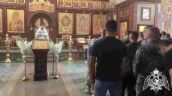 На Яблочный Спас росгвардейцы посетили торжественную службу в Иванове На Яблочный Спас росгвардейцы посетили торжественную службу в Иванове