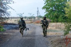 Росгвардия обеспечила безопасность визита главы МАГАТЭ и ротацию экспертов на Запорожской АЭС Росгвардия обеспечила безопасность визита главы МАГАТЭ и ротацию экспертов на Запорожской АЭС