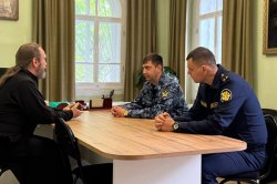 Врио начальника ГУФСИН России по Красноярскому краю генерал-майор внутренней службы Антон Ефаркин посетил Минусинскую и Курагинскую епархию Врио начальника ГУФСИН России по Красноярскому краю генерал-майор внутренней службы Антон Ефаркин посетил Минусинскую и Курагинскую епархию