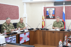 Военный совет Северо-Кавказского ордена Жукова округа Росгвардии состоялся в Пятигорске Военный совет Северо-Кавказского ордена Жукова округа Росгвардии состоялся в Пятигорске