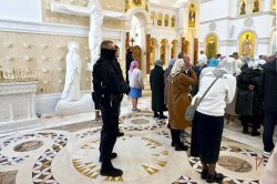 Росгвардия обеспечила безопасность визита главы Русской православной церкви на Ямал Росгвардия обеспечила безопасность визита главы Русской православной церкви на Ямал
