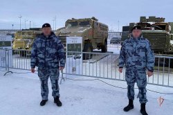 Росгвардия обеспечивает охрану трофейной техники стран НАТО на Ямале Росгвардия обеспечивает охрану трофейной техники стран НАТО на Ямале