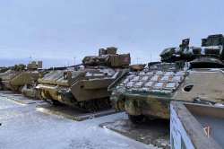Росгвардия обеспечивает охрану трофейной техники стран НАТО на Ямале Росгвардия обеспечивает охрану трофейной техники стран НАТО на Ямале