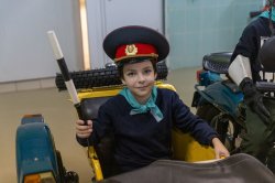 Участники каникулярной программы Музея Победы узнали о работе госавтоинспекторов Участники каникулярной программы Музея Победы узнали о работе госавтоинспекторов