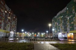 В Нижневартовске продолжается модернизация уличного освещения В Нижневартовске продолжается модернизация уличного освещения