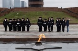 Кадеты заступили на вахту почетного караула у стен Музея Победы Кадеты заступили на вахту почетного караула у стен Музея Победы